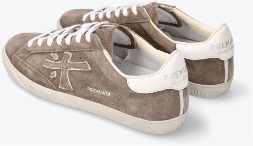 Premiata Iconische en avant-gardistische grijze suède sneakers Brown Heren - Foto 3