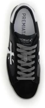 Premiata Steven Lace-Up Leather Sneakers - Foto 1