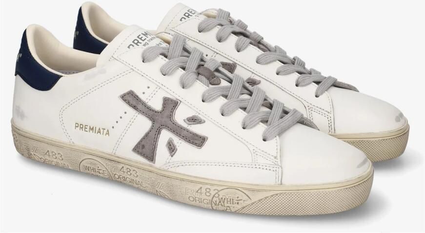 Premiata Steven Leren Sneakers - Foto 3