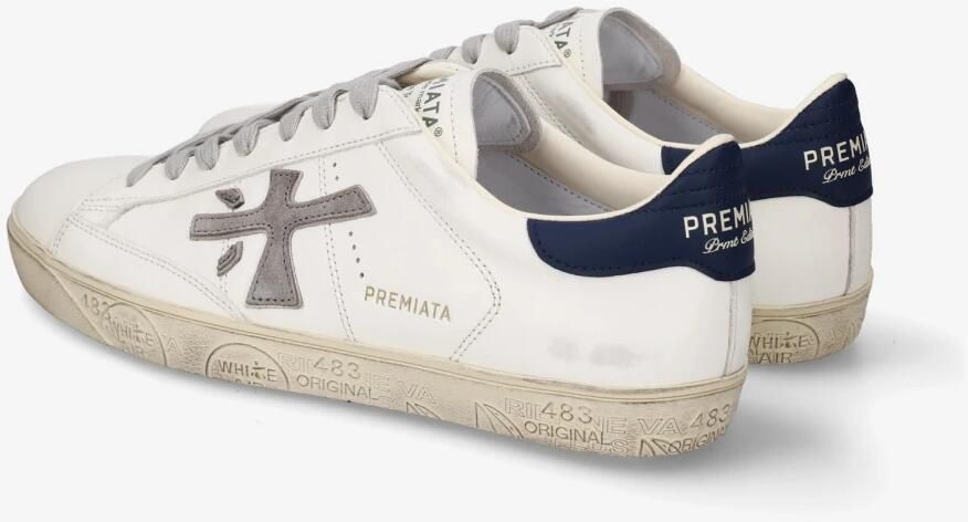 Premiata Steven Leren Sneakers - Foto 4