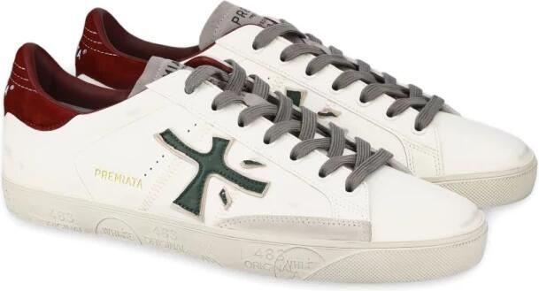 Premiata Witte Sneakers Aw25 Stijl Steven - Foto 4