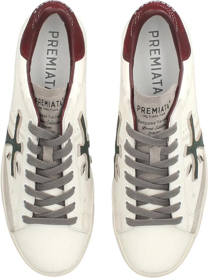 Premiata Witte Sneakers Aw25 Stijl Steven - Foto 3