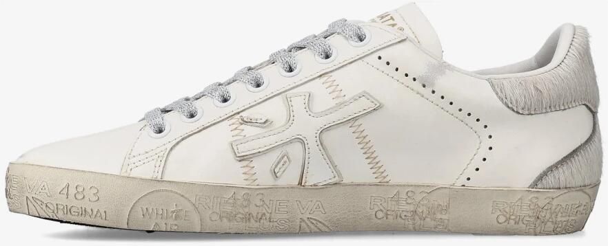 Premiata Leren Sneakers met Logo Inzetstukken - Foto 6
