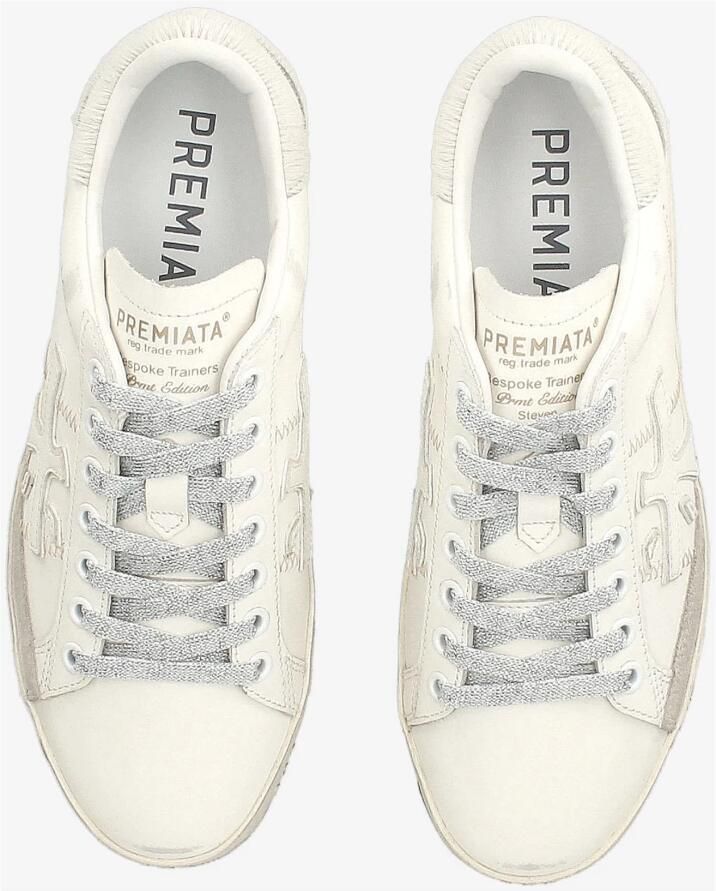Premiata Leren Sneakers met Logo Inzetstukken - Foto 2