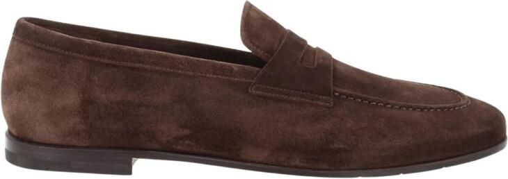 Premiata Suede Penny Loafers
