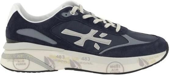 Premiata Suède Veterschoenen met Gestructureerde Zool - Foto 2