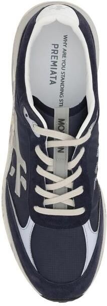 Premiata Suède Veterschoenen met Gestructureerde Zool - Foto 3