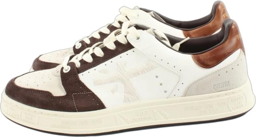 Premiata Leren sneakers met suède details Multicolor Heren - Foto 3