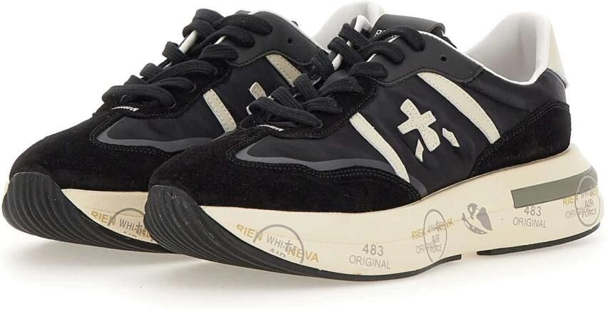 Premiata Stijlvolle Cassie 6471 Schoenen Zwart Heren