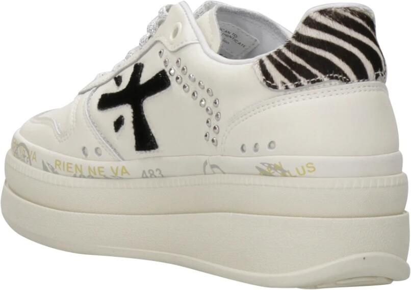 Premiata Witte Sneakers met Pony Skin Details - Foto 2