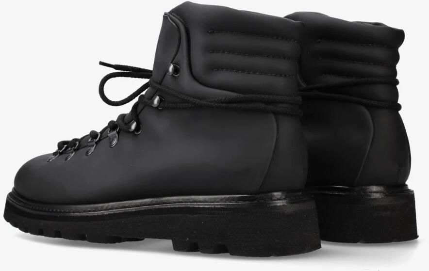 Premiata Zwarte leren laarzen