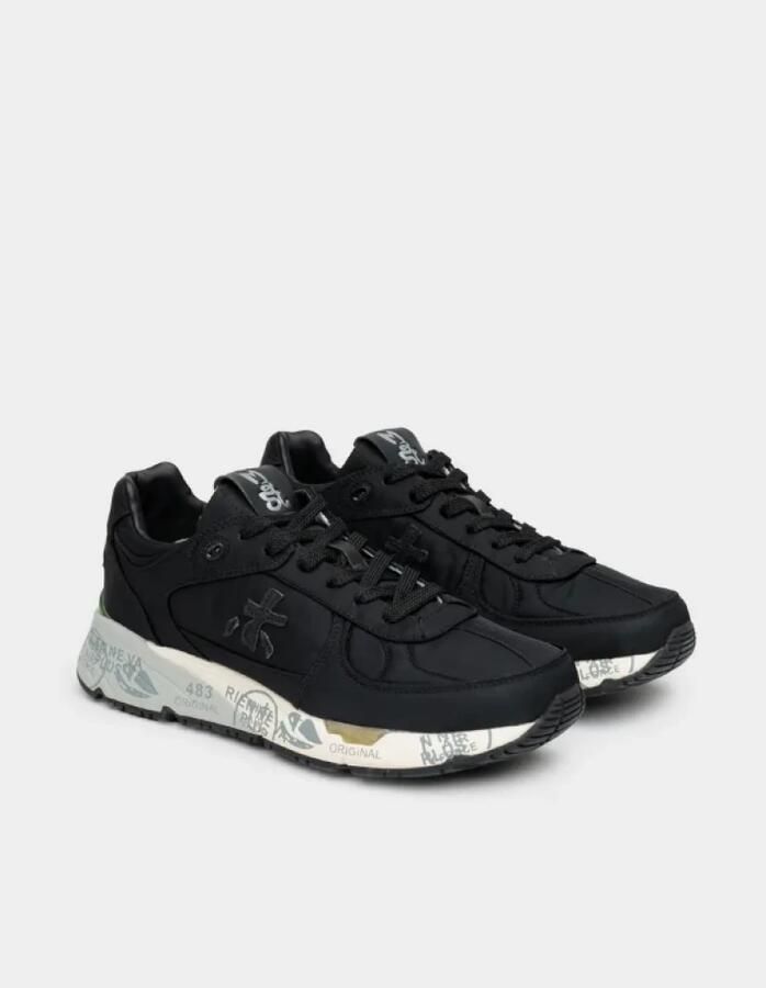 Premiata Zwarte Sneakers met Ergonomische Zool Black Heren - Foto 3