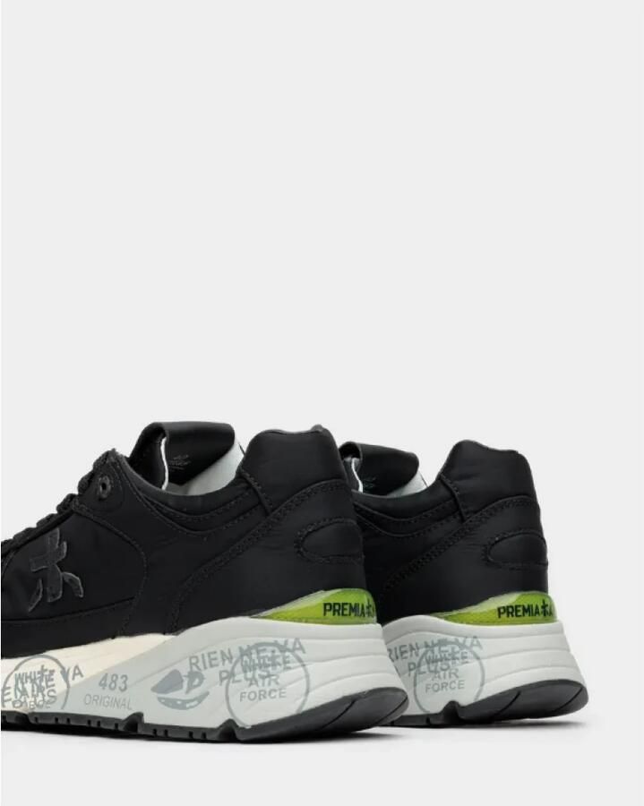 Premiata Zwarte Sneakers met Ergonomische Zool Black Heren - Foto 2