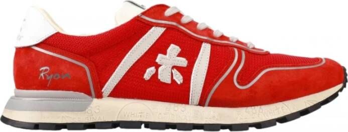 Premiata Rode Ryan Retro Sneakers Red Heren