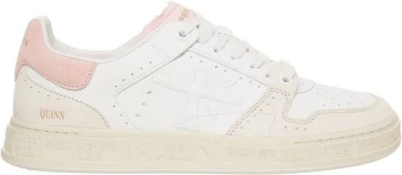 Premiata Roze Sneakers met Suède Details