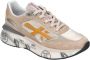 Premiata Beige Moerund Sneakers met Multicolor Inzetstukken Brown Dames - Thumbnail 14