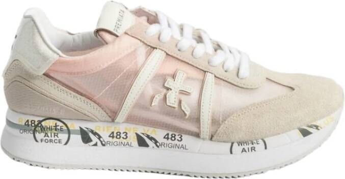 Premiata Stijlvolle Sneakers voor Dagelijks Gebruik Pink Dames