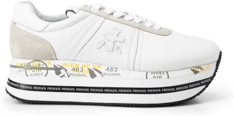 Premiata Beth Sneakers van Suède en Stof Multicolor Dames - Foto 8