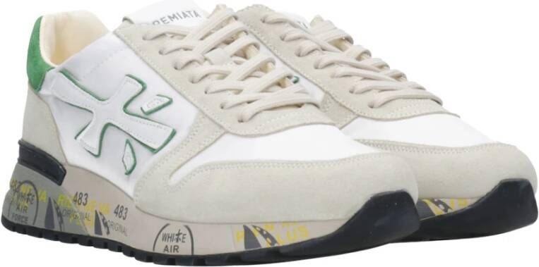 Premiata Leer.4 Sneakers Stijlvolle en duurzame schoenen voor mannen White Heren - Foto 3