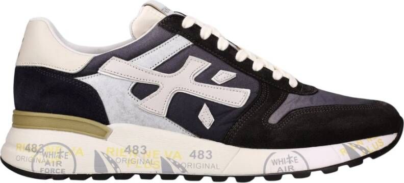 PREMIATA Lage Sneakers Heren Mick Maat: 45 Materiaal: Suède Kleur: Blauw