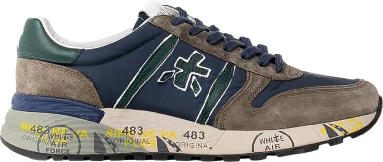 Premiata Sneaker Samenstelling: 100% (niet gespecificeerd) Productcode: VAR 6400 Blue Heren