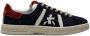 Premiata Klassieke leren sneakers met contrasterend logo Blue Heren - Thumbnail 4