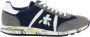 Premiata Blauwe Nylon Sneakers met Suède Inzetstukken Blue Heren - Thumbnail 8