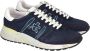 Premiata Blauwe Suède Sneakers Stijlvolle Look Blue Heren - Thumbnail 1