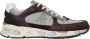 Premiata Donkerbruine Sneakers met Ergonomische en Superlichte Zool Brown Heren - Thumbnail 1