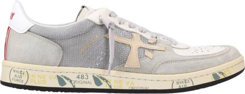 Premiata Basket Clay 6811 Stijlvolle Sneakers Multicolor