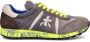 Premiata Grijze Nylon Sneakers Lucy Model Multicolor Heren - Thumbnail 3