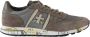Premiata Grijze Suède en Nylon Sneakers Grijs Heren - Thumbnail 1