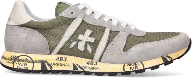 Premiata Herensneakers Eric 6143 Groen Green Heren