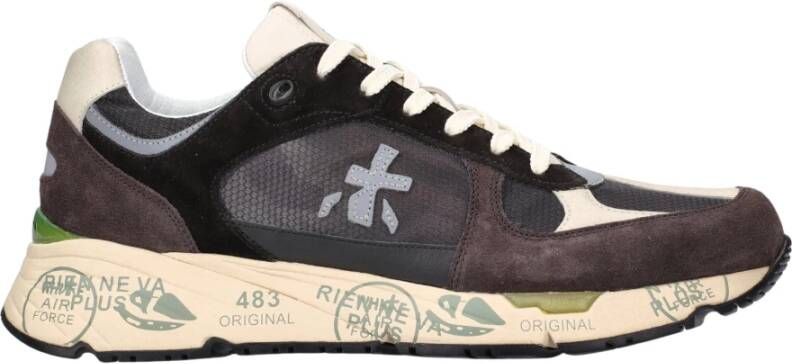 Premiata Stijlvolle zwarte platte schoenen voor heren Black Heren - Foto 5