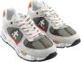 Premiata Groene Suède en Bruine Kristal Gecombineerde Sneakers Green Heren - Thumbnail 12