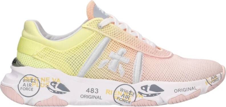 Premiata Stijlvolle Sneakers Yellow Dames - Foto 4