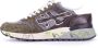 Premiata Groene Sneakers van Mix van Materialen met Kleurrijke Details Green Heren - Thumbnail 2