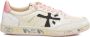 Premiata Gedurfde Leren en Suède Sneakers Beige Dames - Thumbnail 2