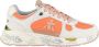 Premiata Mase Women Beige Red Lage sneakers - Thumbnail 8