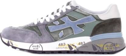 PREMIATA Lage Sneakers Heren Mick Maat: 44 Materiaal: Suède Kleur: Groen - Foto 4