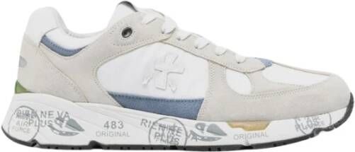 PREMIATA Lage Sneakers Heren Mase Maat: 40 Materiaal: Suède Kleur: Wit