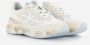 Premiata Sneakers met logopatch Beige - Thumbnail 1