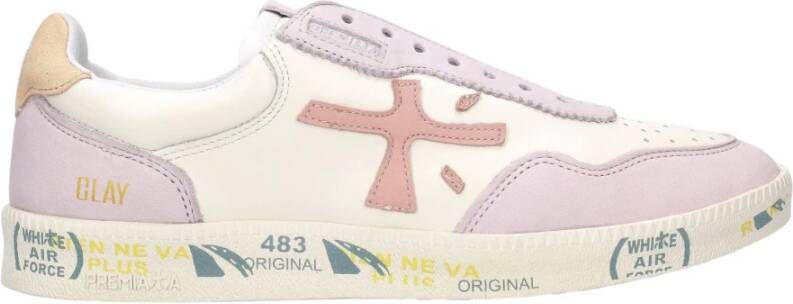 Premiata Clayd 6356 Mode Sneakers Pink Dames
