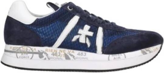 Premiata Sneakers van kwaliteitsleer met unieke details