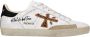 Premiata Leren sneakers met gehamerd effect en luipaardprint detail Multicolor Dames - Thumbnail 11