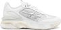 Premiata Witte Sneakers Ronde Neus Logo Patch White Dames - Thumbnail 11