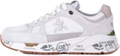 PREMIATA Lage Sneakers Dames Mase-d Maat: 40 Materiaal: Suède Kleur: Wit - Foto 9