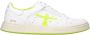 Premiata Gebarsten Effect Witte Sneakers White Heren - Thumbnail 1