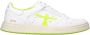 Premiata Gebarsten Effect Witte Sneakers White Heren - Thumbnail 4