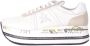 Premiata Beth sneakers met plateauzool Wit - Thumbnail 1